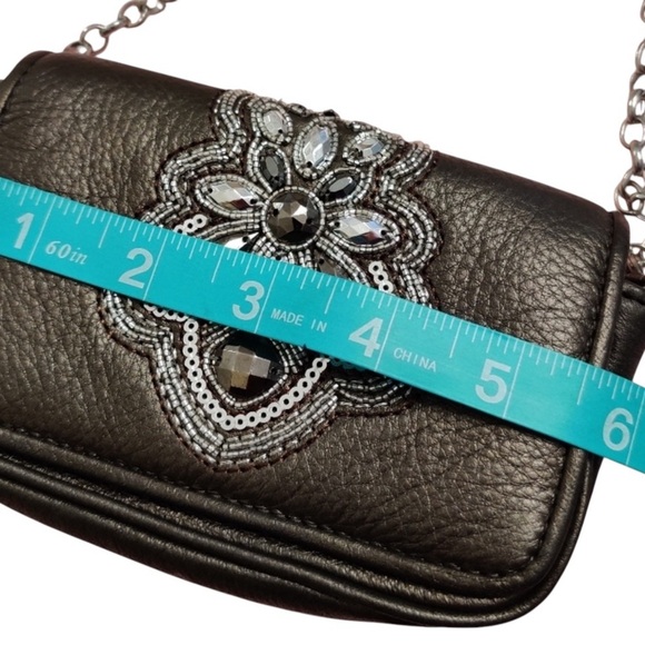 Brighton Anju Metallic Crossbody Bag embellished small - Picture 11 of 12